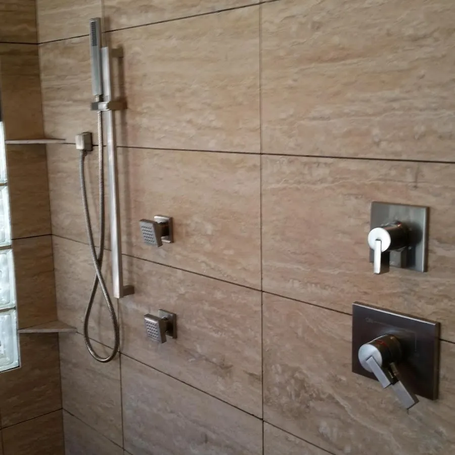 Shower fixture installation for Frozen Pipe Repair in Livonia
